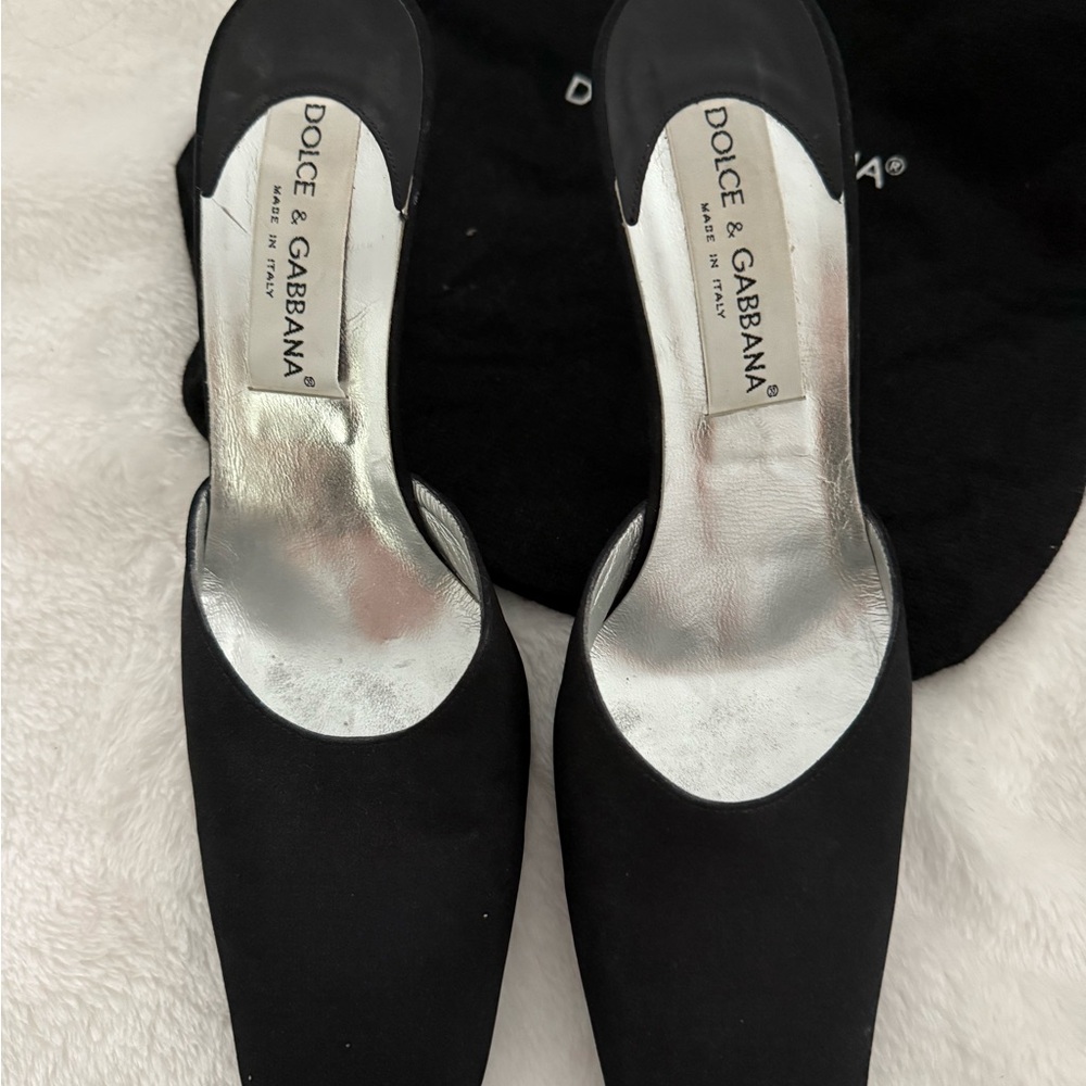 Dolce & Gabbana Women's Black Mules - Picture 4 of 5